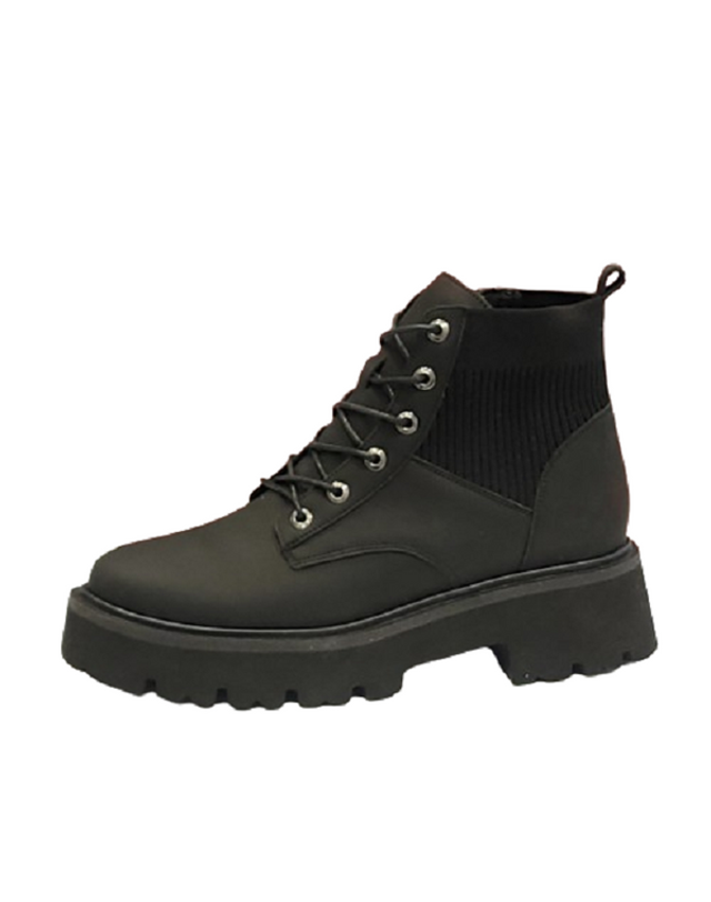 탠디 [갤러리아] 탠디 여성 워커부츠 (5CM) J1558 BLACK 착용컷