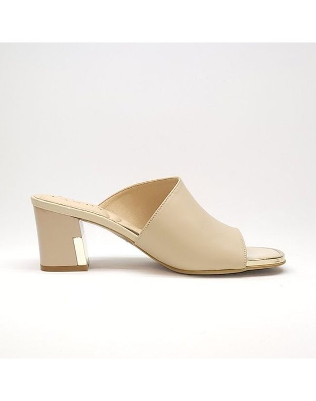 탠디 [갤러리아] 탠디 여성 미들힐 슬리퍼 (6CM) 721077 C-1101 착용컷
