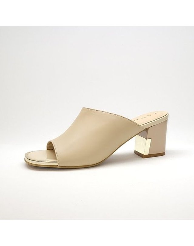 탠디 [갤러리아] 탠디 여성 미들힐 슬리퍼 (6CM) 721077 C-1101 착용컷
