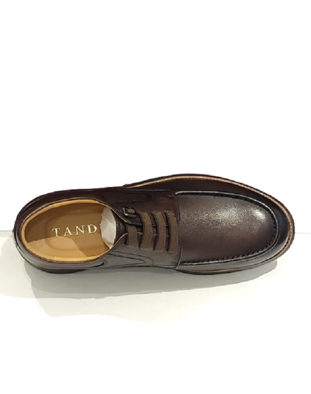 탠디 [갤러리아] 탠디 남성 보트화 (3CM) Q19112 BROWN 착용컷