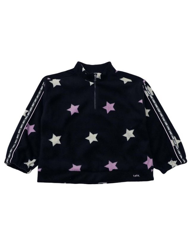 티파니주니어 [갤러리아] 티파니주니어 BK스타 후리스티+바지 셋업 T56KAT050/T56KAP030 착용컷