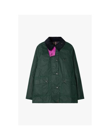 [갤러리아] 26FW [Barbour x Paul Smith] 우먼스 스페이 프린티드 왁스 자켓