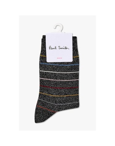 [갤러리아] 26FW [PAUL SMITH] 여성 스트라이프 글리터 삭스 5726340553