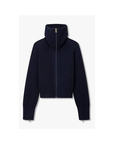 [갤러리아] 26FW [PAUL SMITH] 여성 립 터틀넥 래글런 집업 가디건 5726328552