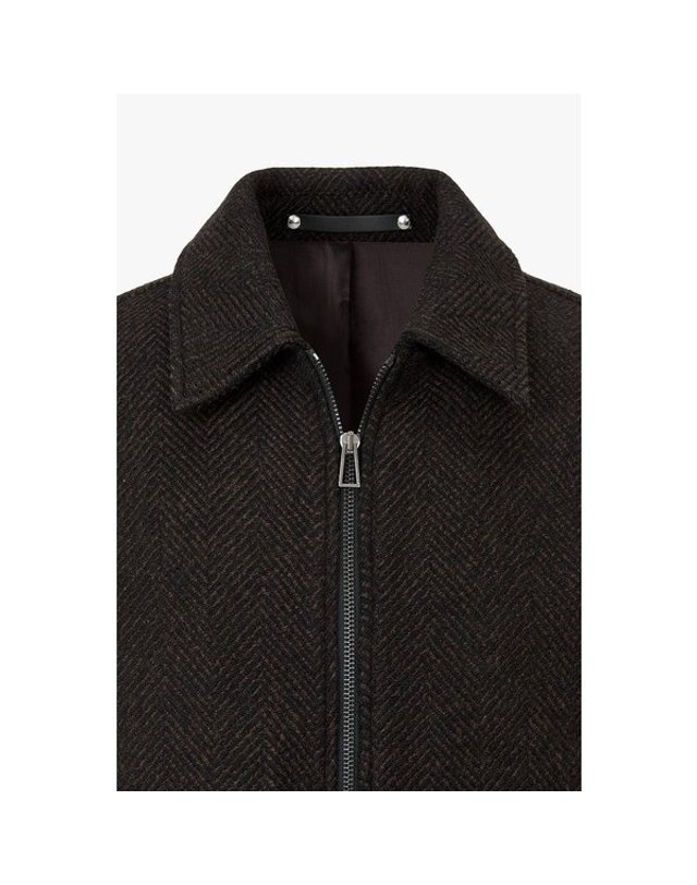 폴스미스 [갤러리아] 26FW [PS PAUL SMITH] 헤링본 패턴 헤링턴 자켓 5736317108 착용컷
