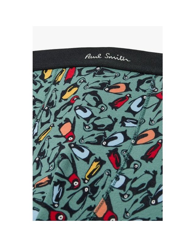폴스미스 [갤러리아] 26FW [PAUL SMITH] 펭귄 패턴 드로즈 5716331107 착용컷