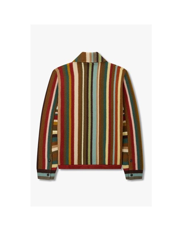 폴스미스 [갤러리아] 26FW [PAUL SMITH] 스트라이프 집업 가디건 5716328110 착용컷