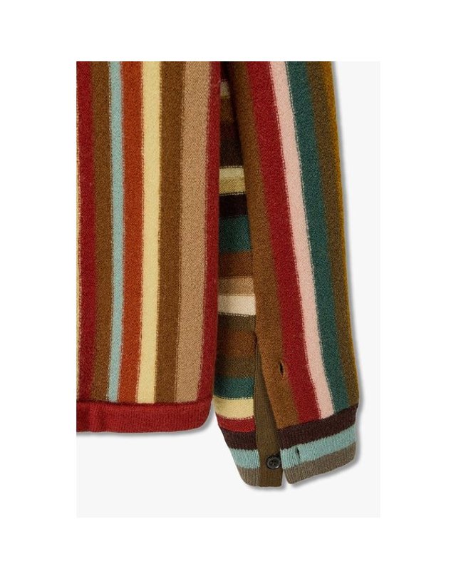 폴스미스 [갤러리아] 26FW [PAUL SMITH] 스트라이프 집업 가디건 5716328110 착용컷