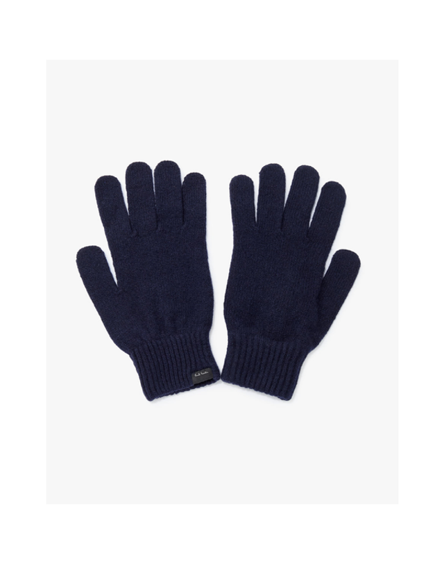 폴스미스 [갤러리아] 24FW [PAUL SMITH] 미니 라벨 캐시미어 니트 글러브 5714337102 착용컷