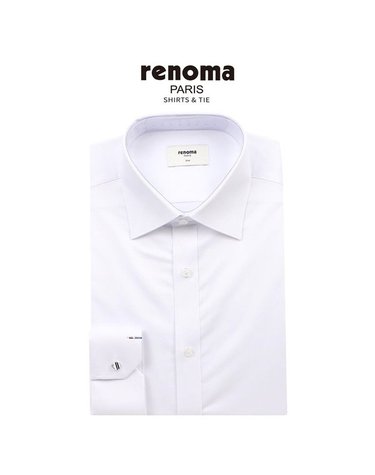 [갤러리아] (긴소매 슬림핏) 소프트 텐셀 트윌 스판 솔리드 셔츠 RQFSL1101WH
