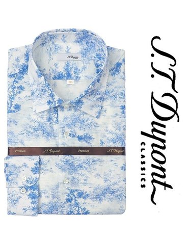 [갤러리아] [듀퐁]26년S/S(일반핏) 블루셔츠[SE6SM11LS518SBU] A