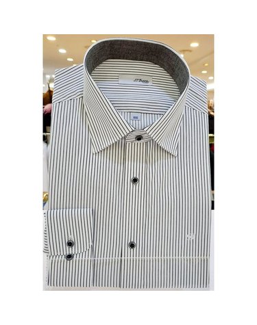 [갤러리아] 26년 S/S 상품 듀퐁 스트라이프 긴소매셔츠(슬림핏)SE6SM21LS365SGY