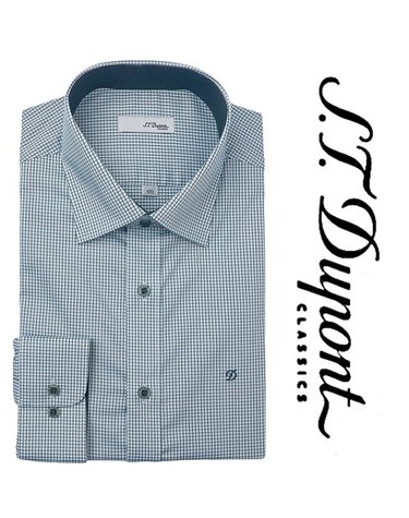 [갤러리아] [듀퐁]26년S/S(슬림핏) 스판소재 미니체크셔츠 ,SE6SM21LS367SGE  A