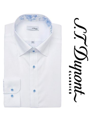 [갤러리아] [듀퐁]26년S/S(슬림핏)120수면 혼방 화이트셔츠 ,SE6SM21LS309SWH A