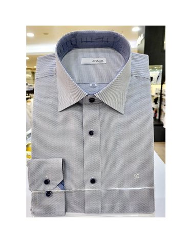 [갤러리아] 26년 S/S 상품 듀퐁 도비체크 긴소매셔츠(슬림핏)SE6SM21LS323SNY