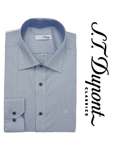 [갤러리아] [듀퐁]26년S/S(슬림핏)면 텐셜 체크셔츠 ,SE6SM21LS323SNY  A