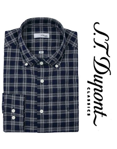 [갤러리아] [듀퐁]26년S/S(슬림핏)면써커 멀티 체크셔츠 ,SE6SM21LS324SNY  A