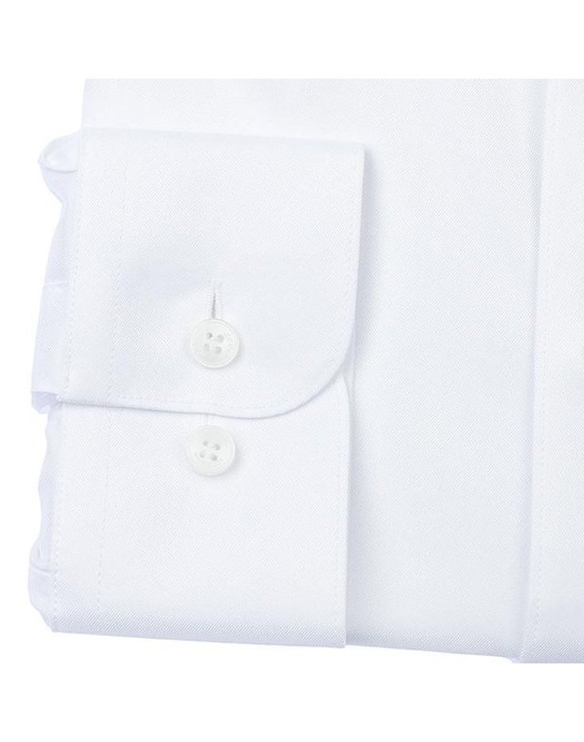 에스티듀퐁 에스.티. 듀퐁 [갤러리아] [듀퐁]26년S/S(슬림핏)삼색포인트 화이트셔츠 ,SE6SM21LS307SWH A 착용컷
