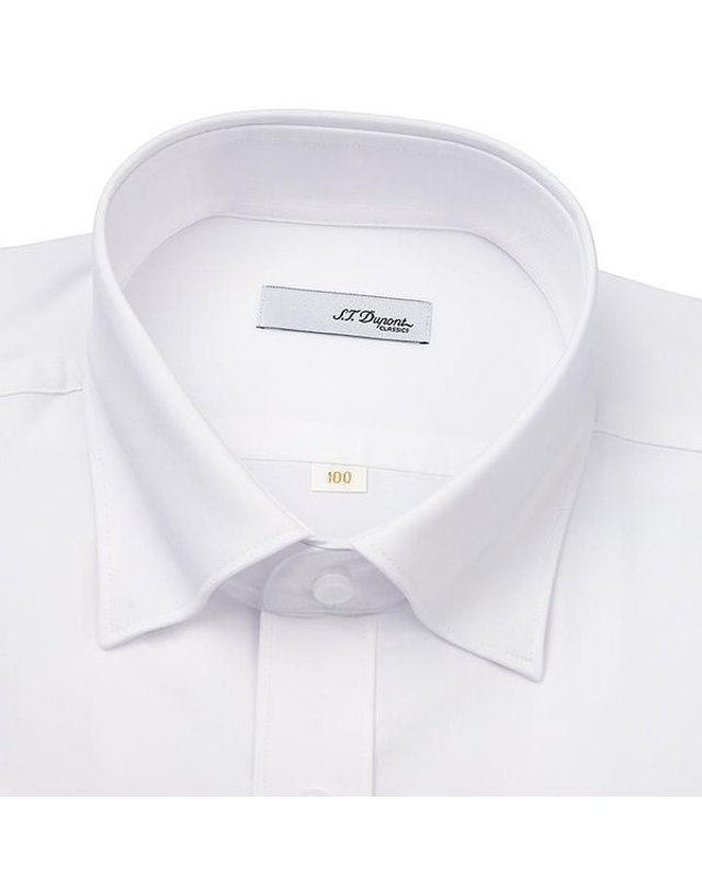 에스티듀퐁 에스.티. 듀퐁 [갤러리아] [듀퐁]26년S/S(일반핏/반소매)스판소재 셔츠, SE6MM11HS102SWH A 착용컷