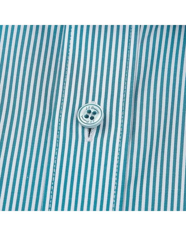 에스티듀퐁 에스.티. 듀퐁 [갤러리아] [듀퐁]26년S/S(슬림핏/반소매)스트라이프 셔츠,SE6MMM21HS309SGE A 착용컷