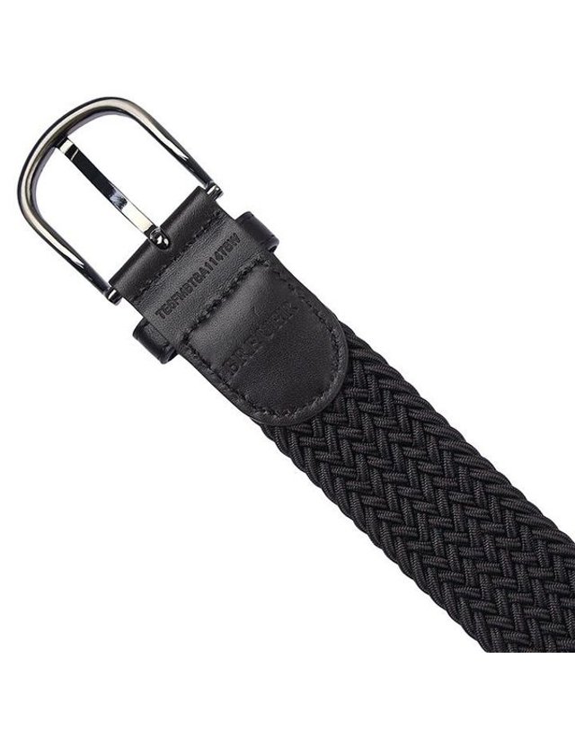 에스티듀퐁 에스.티. 듀퐁 [갤러리아] [브로이어블루] 브라운**웨빙 캐주얼 벨트** , TE6FMBTBA114TBW A 착용컷