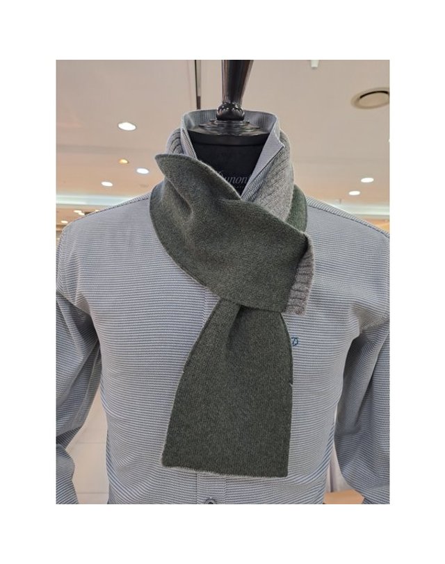 에스티듀퐁 에스.티. 듀퐁 [갤러리아] 26년F/W 상품 듀퐁 캐시미어 미니쁘띠머플러 (TE6FM64EM451TGY) 착용컷