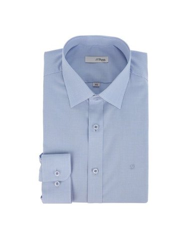 [갤러리아] 25년S/S 상품 듀퐁 긴소매 체크셔츠(슬림핏)SE5SM21LS325SBU