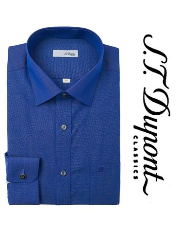 [갤러리아] [듀퐁]25년S/S(일반핏) 로얄 블루셔츠, SE5SM11LS152SNY