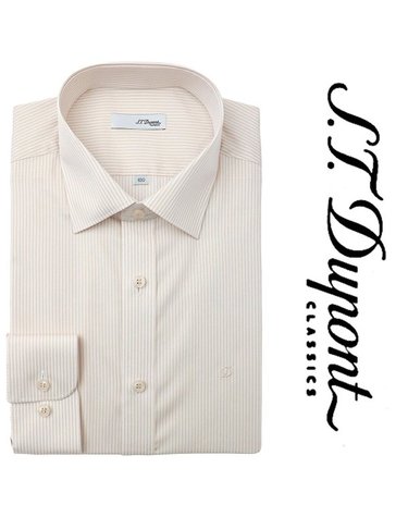[갤러리아] [듀퐁]25년S/S(슬림핏) 120수 런던스트라이프 셔츠 ,SE5SM21LS320SBG
