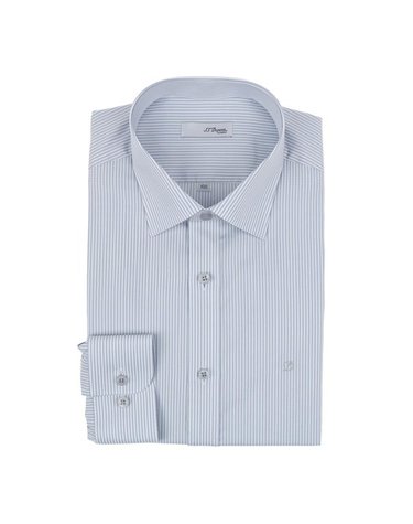 [갤러리아] 25년S/S 상품 듀퐁 스트라이프 긴소매셔츠(슬림핏)SE5SM21LS320SGY