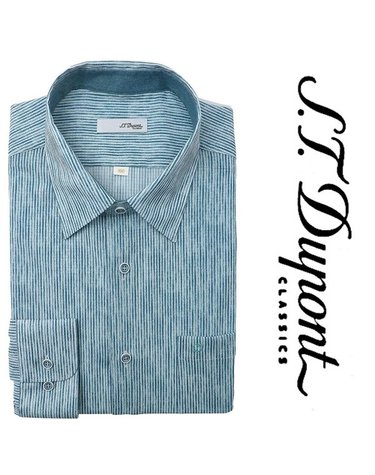 [갤러리아] [듀퐁]25년S/S(일반핏) 폴리 써커 스트라이프셔츠 , SE5SM11LS117SGE