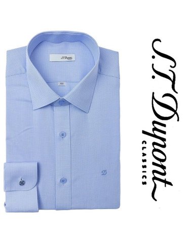[갤러리아] [듀퐁]25년S/S(슬림핏) 유색체크 도비셔츠  ,SE5SM21LS319SBU