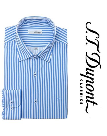 [갤러리아] [듀퐁]25년S/S(슬림핏) 폴리스판 런던스트라이프 셔츠 ,SE5SM21LS323SBU