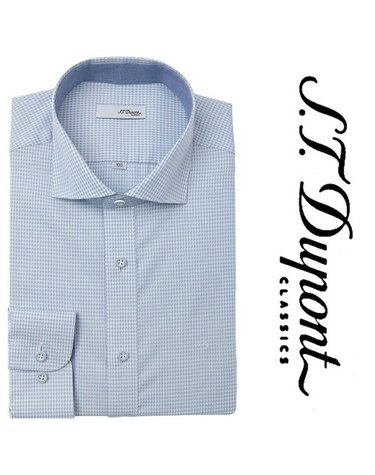 [갤러리아] [듀퐁]25년S/S(슬림핏)와이드카라 그레이셔츠 ,SE5SM21LS326SGY