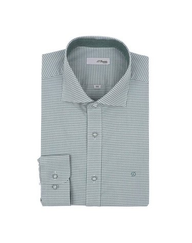 [갤러리아] 25년S/S 상품 듀퐁 면체크셔츠(슬림핏)SE5SM21LS326SGE