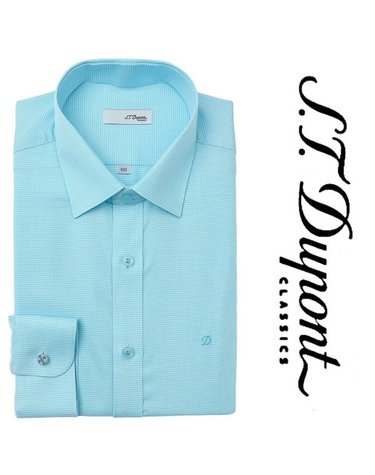 [갤러리아] [듀퐁]25년S/S(슬림핏)체크 도비셔츠  ,SE5SM21LS319SMI