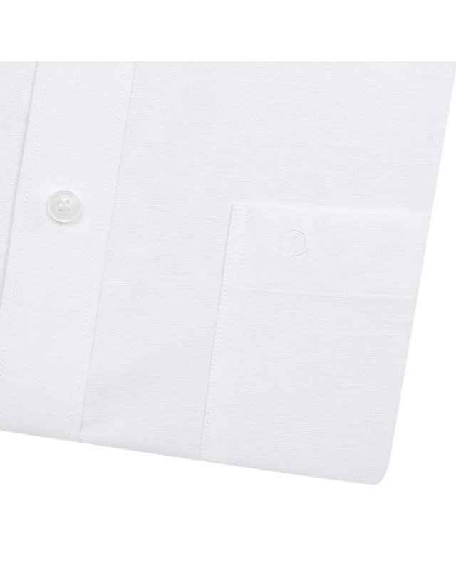 에스티듀퐁 에스.티. 듀퐁 [갤러리아] 23년 S/S 도비 면 아사 일반핏 와이셔츠(SE3SM11LS108SWH) 착용컷