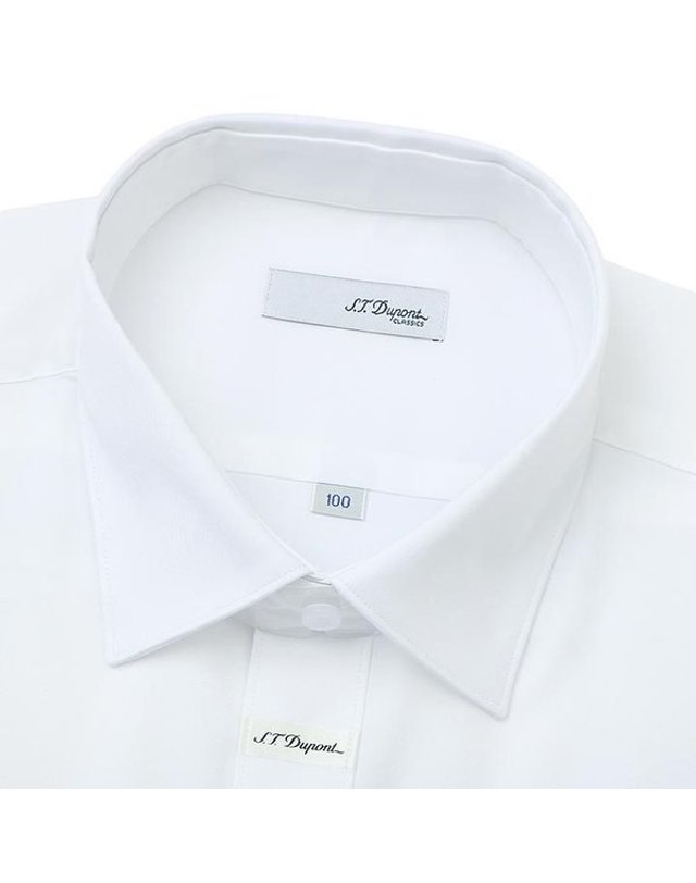 에스티듀퐁 에스.티. 듀퐁 [갤러리아] [듀퐁]25년S/S(슬림핏)화이트셔츠 ,SE5SM21LS307SWH 착용컷