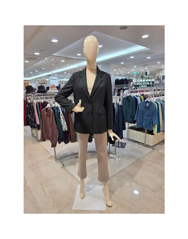 크로커다일 [갤러리아] 테일러드 데일리 셋업 자켓(CLFWJK301) 착용컷