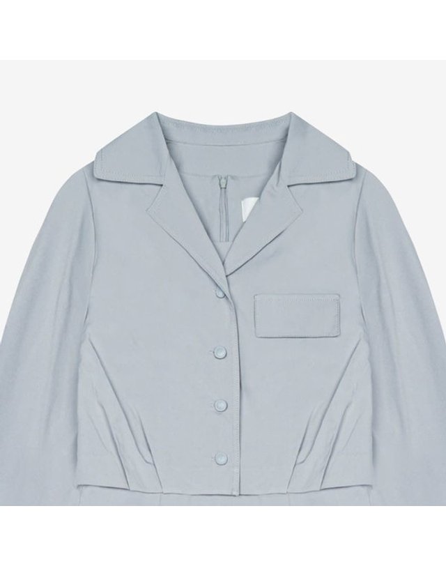 베스띠벨리 [갤러리아] [25SS] 자켓 SET + 슬리브리스 원피스 (BKOAC2506)BKO2506 착용컷