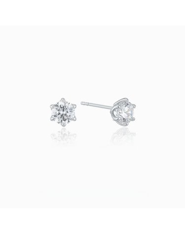 [갤러리아] [로이드] L-다이아몬드 시그니처 6프롱 솔리테어 0.5CT 14K 귀걸이 (화이트)