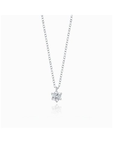 [갤러리아] [로이드] L-다이아몬드 시그니처 6프롱 솔리테어 0.3CT 14K 목걸이 (화이트)