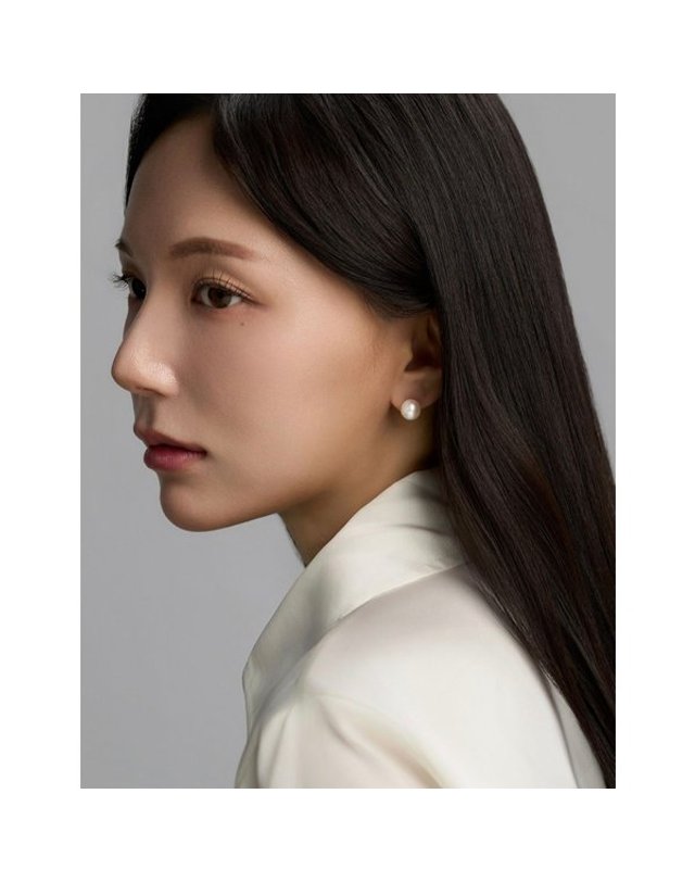 로이드 [갤러리아] [로이드] 담수진주 10mm 14K 귀걸이 착용컷
