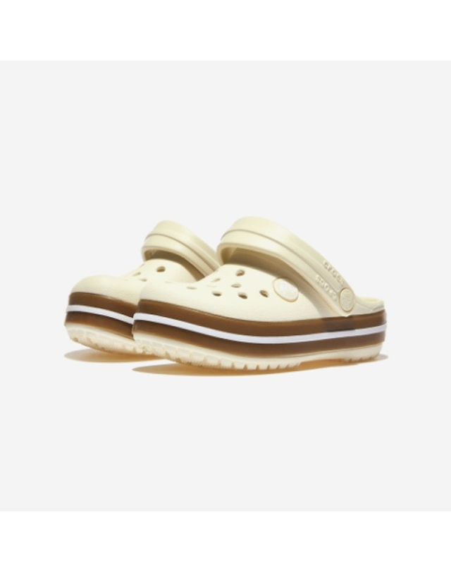 에비씨마트 [갤러리아] [CROCS](아동용)크록밴드 검 클로그 토들러/CRS212776_SUMMIT WHITE 착용컷