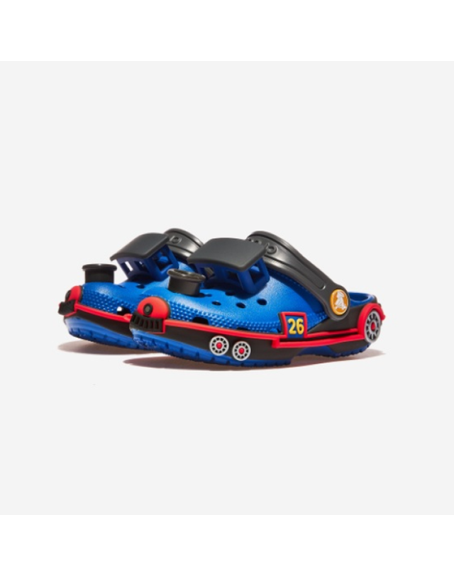에비씨마트 [갤러리아] [CROCS]CLASSIC IAM TRAIN CLOG /CRS213187_BLUEBOLT 착용컷
