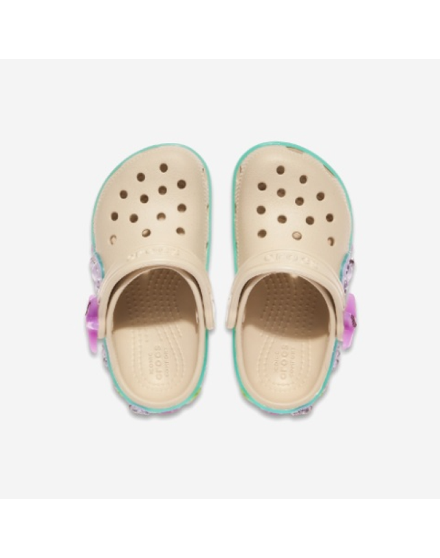 에비씨마트 [갤러리아] [CROCS](아동용)클래식 씨스파클 셰이커 클로그 토들러/CRS213274_FRAPPE 착용컷