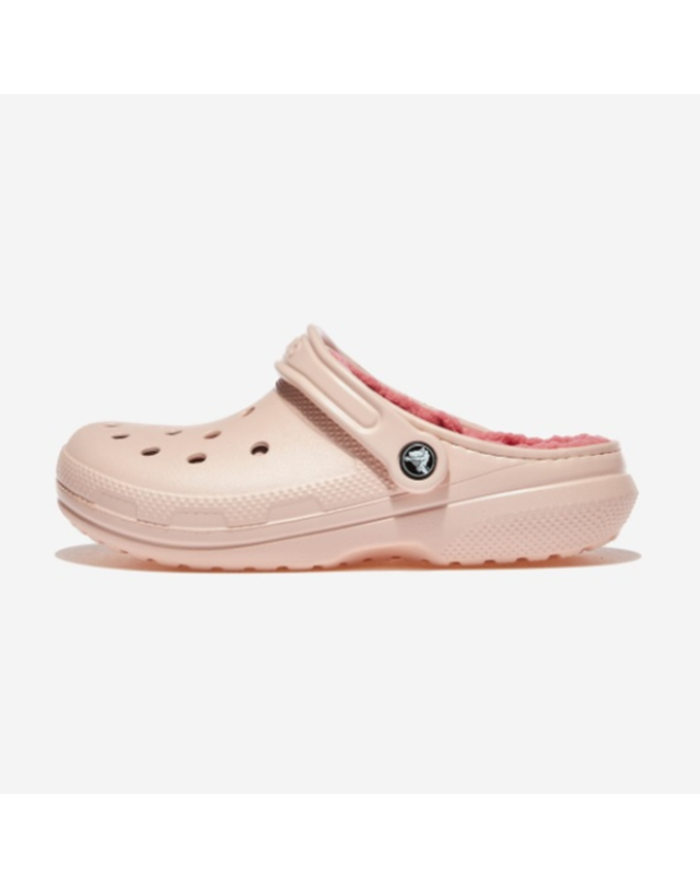 에비씨마트 [갤러리아] [CROCS] CLASSIC LINED CLOG/CRS203591_QUARTZ 착용컷