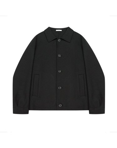 [갤러리아] [25F/W] 핸드메이드 워크 숏 코트 차콜 (PLMAX6013)