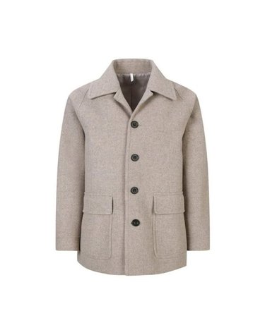 [갤러리아] [F/W] 베이지 빅포켓 캐시미어 블렌디드 하프코트(PHHAX7014)