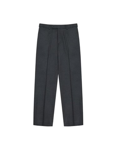[갤러리아] S/S 지이크 그레이 울 혼방 밴딩 테이퍼드 팬츠 (PKF4004)